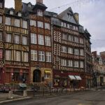 Rennes street_house_france_brittany_rennes-326691