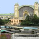 Fontaine an der alten Messe